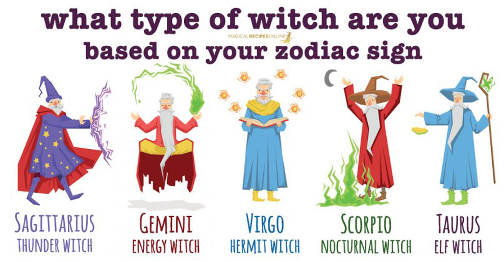 What Type Of Witch Are You, Based On Your Zodiac Sign