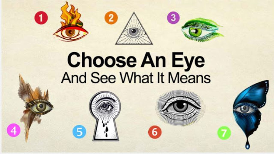 See eye to eye. Choose your Eyes.