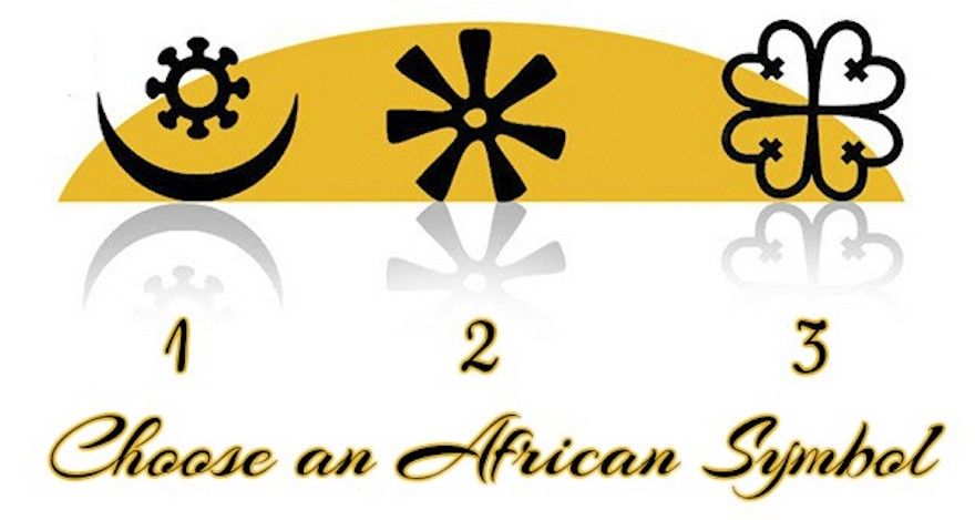 Pick An African Spiritual Symbol And Discover Your Life Goal