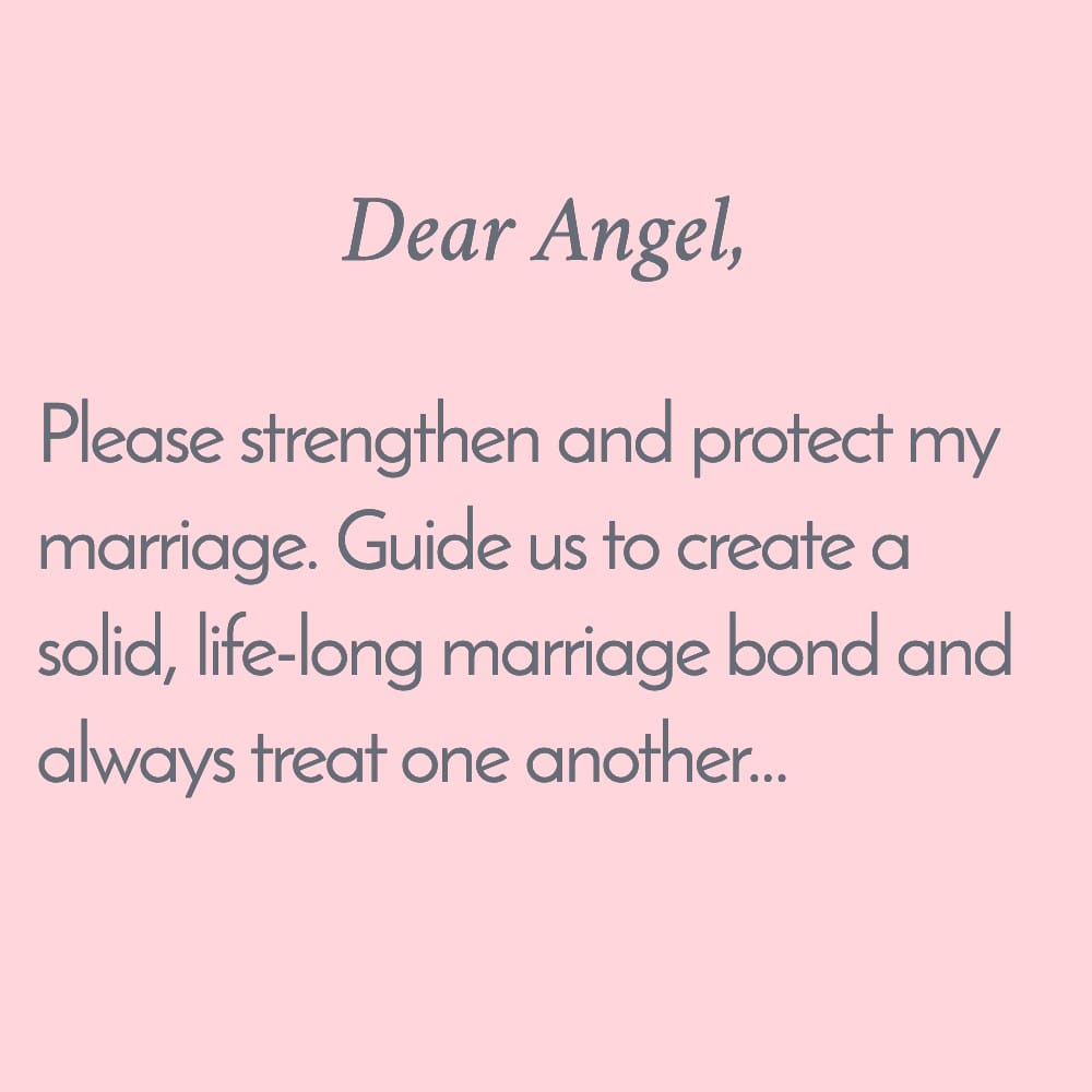 An Angelic Prayer for Marriage