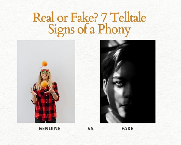 The Fake People Guide: How to Spot a Phony